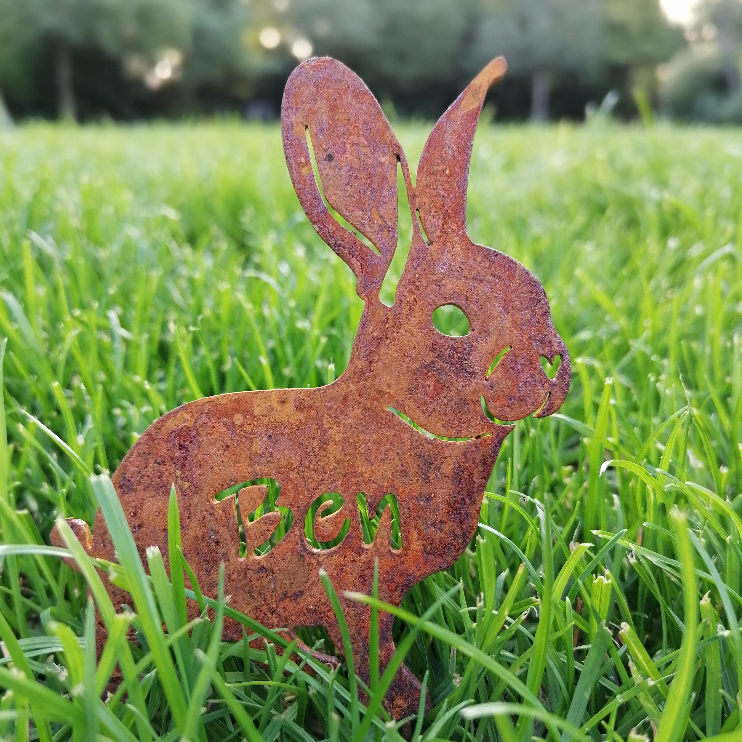 Hase klein  personalisiert 