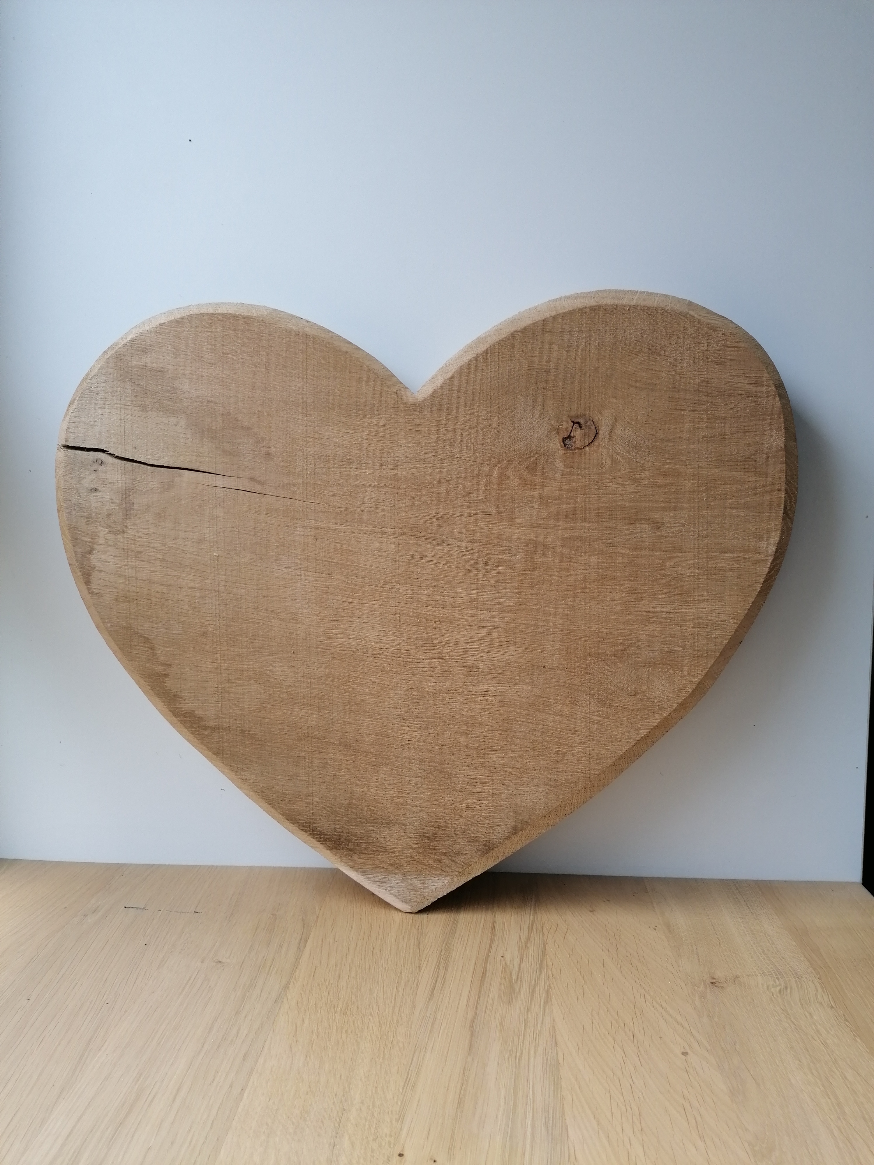 Holzherz Eiche rustikal 
